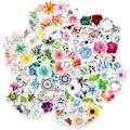 Pikkukuva 1 / 5: 100 kpl Kukkastikereitä Scrapbooking-vihkoihin, Esteettiset