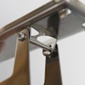 Miniatyrbillede 5 af 5: Sæt af 2 Mikrobølgeovn Hylder Justerbar Rustfrit Stål Væghængt
