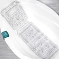 Miniatyrbilde 4 av 5: Badematte med full kroppsstøtte og badepute, 3D luftnett Spa-bad