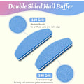Miniatyrbild 2 av 5: 20 stycken nagelbuffert, 100/180 korn nagelbuffert nagelslipblock