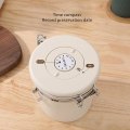Miniatyrbillede 5 af 5: 1 stk (1,2 L) Lufttæt Kaffebeholder, 304 Rustfrit Stål Kaffe