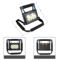 Miniatyrbillede 2 af 5: 1 stk COB bærbar græsplænelampe USB genopladelig foldbar arbejdslampe