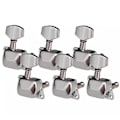 Miniatyrbilde 3 av 5: 6r Semiclosed Gitar Tuning Peg Keys Tuners Machine Head Elektrisk
