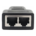 Miniatyrbilde 3 av 5: Rj45 Splitter Adapter 1 til 2 Port Hunn til Hunn Internett Extender