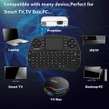 Miniatyrbillede 4 af 5: Mini tastatur med trådløs touchpad, velegnet til Android TV