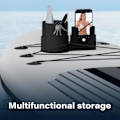 Miniatyrbillede 5 af 5: Kop Paddle Board, Stand Up Paddle Board Tilbehør SUP Holder til Drik, Sort