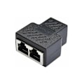 Miniatyrbilde 4 av 5: Rj45 Splitter Adapter 1 til 2 Port Hunn til Hunn Internett Extender
