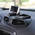 Miniatyrbillede 2 af 5: Sort Mobiltelefon- og GPS-holder - Instrumentbrætmontering