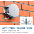 Miniatyrbilde 4 av 5: 12 m Retractable Clothesline for Clothes, Very Robust and Resista