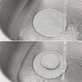Miniatyrbillede 2 af 5: Universal afløbspropper, 4 stk., Ø 10 cm, hvid + grå, silikone