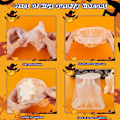 Miniatyrbillede 4 af 5: Lysform Halloween Spøgelse Silikonform 2 sæt med 20 voks
