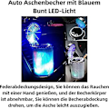 Miniatyrbild 2 av 5: D98DS Bilaskkopp - Färgglada lampor - Med LED-lock - Bärbar - Rökfri - Bilaskkopp - För utomhuscamping