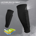 Pikkukuva 5 / 5: 1 Pari Jalkapallo Shin Guard -Sukkia, Suojaa Jalkaa, Hengittävä Shin