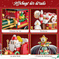 Miniatyrbilde 5 av 5: Juletog, 2023 Adventskalender, Vinter- og juleferiebilsett (1000+ deler)