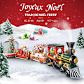 Miniatyrbilde 2 av 5: Juletog, 2023 Adventskalender, Vinter- og juleferiebilsett (1000+ deler)