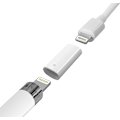 Pikkukuva 2 / 5: Apple Pencil -sovitin Lightning-sovittimella latauskaapelille