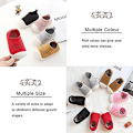 Miniatyrbild 4 av 5: Baby First-Walking Shoes 1-4 år Barn Skor Tränare Småbarn Spädbarn Pojkar Flickor Mjuk Sula Non Slip Canvas Andas Slip-on Sneakers