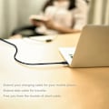 Miniatyrbilde 5 av 5: USB-portforlenger Hub Data Lader Strømledning USB 2.0 Forlengelseskabel 4-kjerne Datakabel Hann til Hunn 60/100/150cm