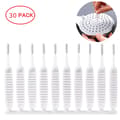 Duschhuvudrengöringsborste Springborste Anti-Igentäppning 30-pack
