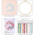 Miniatyrbillede 3 af 3: Broderi Starter Kit, DIY Korssting Broderi Starter Kit