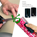 Miniatyrbild 5 av 5: Julklappspapperskutter (2-pack), Julpapperskutter Kraftpappersrulle, Enkel Glidande Inpackning