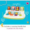 Pikkukuva 4 / 5: Pop-Up Pals - Pop-up-lelu eläimillä ja väreillä - lapsille 18 kk+