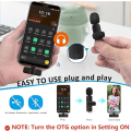 Miniatyrbild 4 av 5: Professionell Trådlös Lavaliermikrofon för Android-dator -