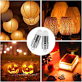 Miniatyrbild 5 av 5: 30 st Mini LED-ballonglampor Varmvitt för Papperslykta Boll