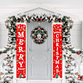 Miniatyrbillede 4 af 5: 1 Pak Merry Christmas Banner Skilt - Julepynt til Dør