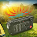 Miniatyrbilde 3 av 5: Solcelled nødradio med NOAA WB-bånd, Bluetooth