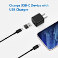Miniatyrbild 2 av 5: 3-pack USB C till USB-adapter, USB C till USB C Konvertibel Typ C-adapter för iPhone 13 12 Mini Pro Max, Airpods iPad