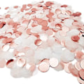 Pikkukuva 4 / 4: Rose Gold -konfettia ja -paperia pöytäkoristeeksi