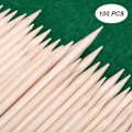 Miniatyrbild 2 av 5: Nagelkonst träpinnar prickpinnar 115mm set nagelkonst trä
