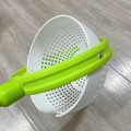 Miniatyrbilde 3 av 5: Salatspinner, Rask og Enkel Roterende Avrenningskurv, Grønnsak