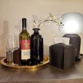 Miniatyrbilde 4 av 5: (Svart) Moderne firkantet vevboksdeksel i kunstlær for