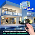 Miniatyrbillede 3 af 4: Universal fjernbetjeningsswitch, AC 230V/220V 10A 4CH 433Mhz RF R