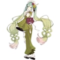 Miniatyrbillede 2 af 2: Hatsune Miku: Matcha Parfait Sweet Sweets Series Figur, Multicolor