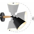 Miniatyrbillede 2 af 5: 4 stk. U-bolte 66 U-bolt 80 x 50 mm, rustfrit stål U-bolt med møtrik skiveplader, spændebolte til fastgørelse af rør, til rørdiametre mindre end 50 mm