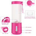 Miniatyrbild 3 av 5: Bärbar Blender, 15.2Oz USB Laddningsbar Blender för Shakes och Smoothies med 6 Blads Juicerkopp, BPA-Fri Plast