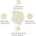 Pikkukuva 3 / 5: Organza-pussukat 100 kpl Laventelisäkeet 7 x 9cm Vetolangalla