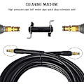 Miniatyrbilde 3 av 5: Ledningsadapter for skjøt, slange, vannspyling, høytrykksvasker, kompatibel med Karcher K2 K3 K4 K5 K6 K7