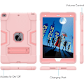 Miniatyrbilde 2 av 5: Etui Kompatibelt med iPad 9/8/7 (10,2 tommer, 2021/2020/2019 Modell, 9./8./7. Generasjon) 3-delt