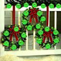 Miniatyrbillede 4 af 5: Grinch Julepynt, 40 LED 19,6 Ft Batteridrevet Julelys med Timer, 8 Tilstande Grinch Julelys