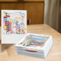 Miniatyrbild 4 av 5: 1 Styck Handgjort 3D Pop Up Grattiskort, 3D Grattiskort,