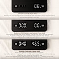 Miniatyrbilde 2 av 5: 1 stk. Digital Kaffevåg med Timer, Våg