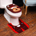 Miniatyrbillede 5 af 5: Juleelg Toiletbræt Dæksel, 2 stk. Toiletbræt Dæksel,