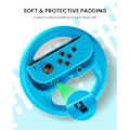 Miniatyrbillede 4 af 5: Rattet Kompatibelt med Nintendo Switch Rat, Tilbehør til Familiebrug Kompatibelt med Switch JoyCon Controller