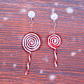 Miniatyrbild 3 av 5: Julgranspynt i form av lollipop, juldekorationer