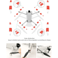 Miniatyrbillede 5 af 5: (Hvid&Blå) Kompatible Droner 8 stk. 6030F Propeller til DJI Mini 3 Pro Propeller CCW CW Reservedel Støjreduktion