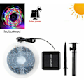 Pikkukuva 1 / 5: Aurinkokäyttöinen LED-nauhavalaisin - 3 m RGB
